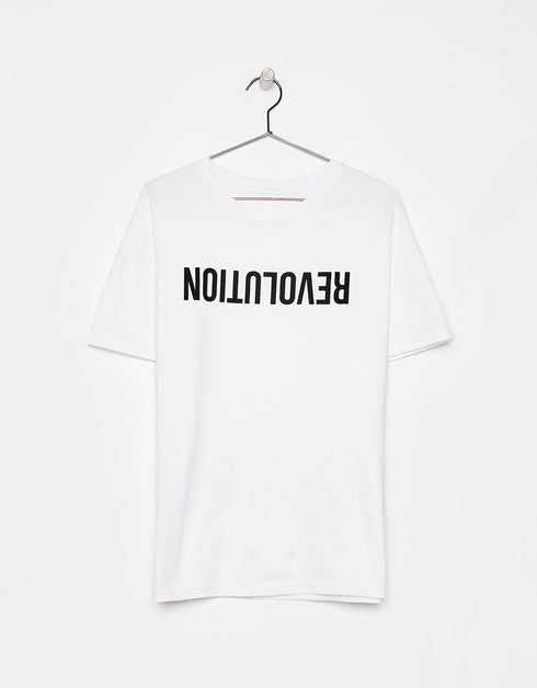 Ecologically grown cotton T-shirt with slogan