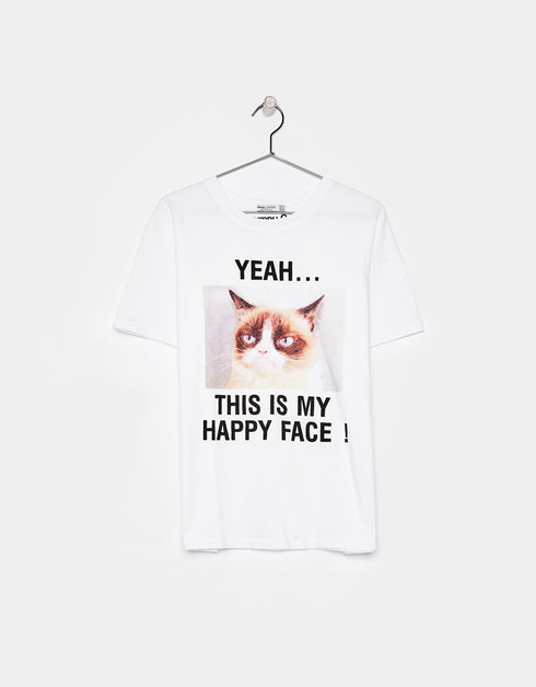 Grown cotton T-shirt with print